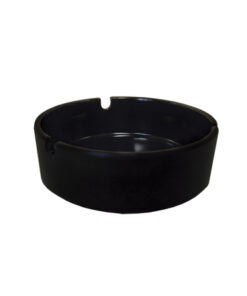 Cendrer Rodó Melamina Ø103x32Cm Negre