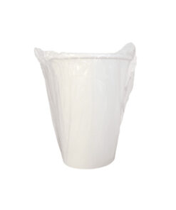 Vaso Blanco Cartón con Funda 290ml