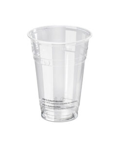 Vaso Transparente PLA 500ml Ø9,6Cm