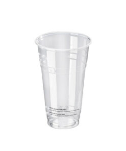 Vaso Transparente PLA 600ml Ø9,6Cm