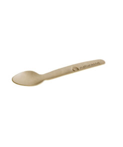 Cullereta Postres Paper Kraft 12Cm