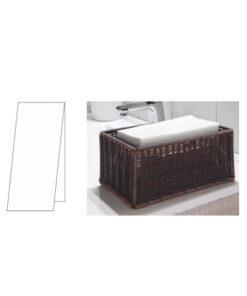 Tovallons Cottontex 40x40 1/8 Blanca p25