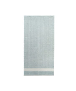 Servilleta 30x40 Punta Punta2c Turquesa 1/6 p50