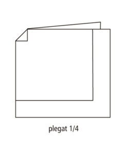 Servilleta 40x40Cm 2c Blanca Llamb p100