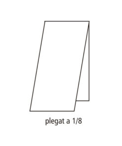 Servilleta 40x40Cm 2c Blanca 1/8 p100