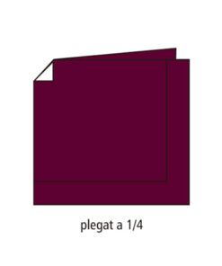 Servilleta 33x33Cm 2c Punta Punta Burdeos p50