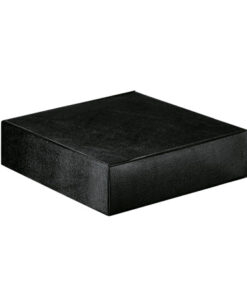 Caja 4 Bot 34x37x9Cm Pelle Nero