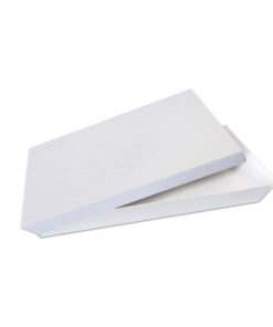 Caja 2 Piezas Blanco/Blanco  42x21x6Cm