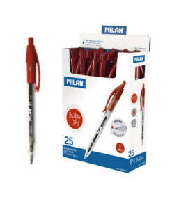 Bolígrafo Automático Milan Rojo