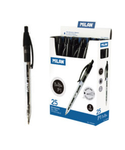 Bolígrafo Automático Milan Negro