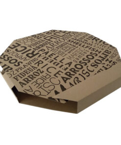 Caja Paella 46x46x5 Kraft Genérico