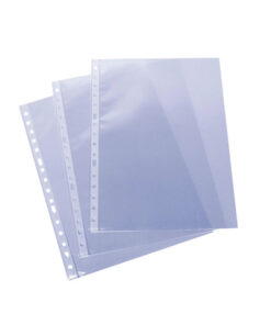 Funda Plàstic Transparent 16 Anelles Folio