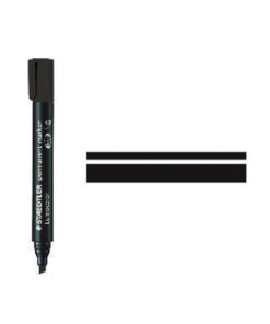 Rotulador Biselado 2-5mm Negro