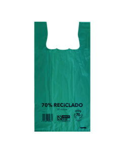Bolsa Camiseta 70% Reciclado 42x53 g200 Verd p50
