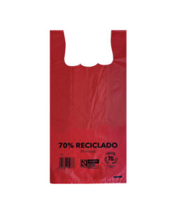 Bolsa Camiseta 70% Reciclado 42x53 g200 Rojo p50