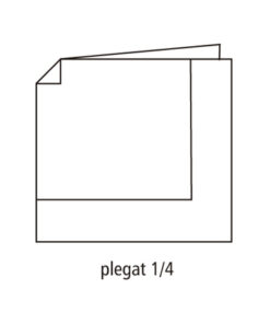 Servilleta 33x33Cm 2c Blanca Llamb p100