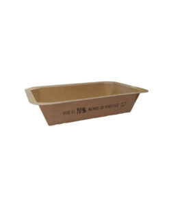 Bandeja Kraft PaperSeal 23x15x4,7Cm