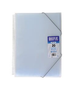 Carpeta Maxiplas A4 20 Fundas Incolora