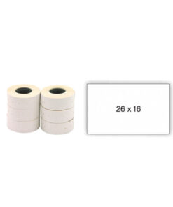 Rollo Etiqueta Blanca 26x16Cm 1000