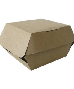 Caja Burger Grande 14x14x10Cm Kraft