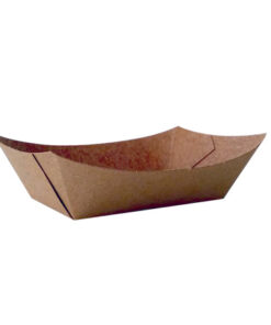 Barqueta Cónica 220ml 9x5x3Cm Kraft