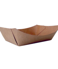 Barqueta Cónica 550ml 12x8x5 Kraft