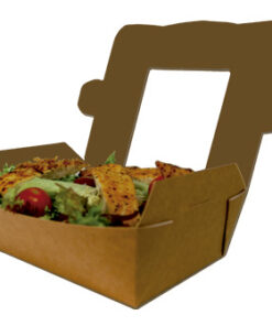 Box-To-Go Ventana 18x10x5 Kraft