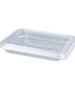Envase PET con Tapa 223x145x28mm T-16