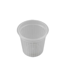 Terrina Alimentar PP 125cc Ø73mm Transparent