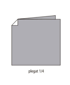 Servilleta 40x40 2c Punta Punta Gris p50