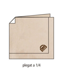 Servilleta 33x33Cm Punta Punta Nature p50