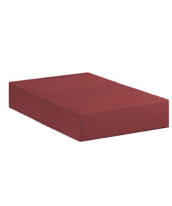 Caixa 6 Ampolles 34x56x9Cm Seta Bordeus